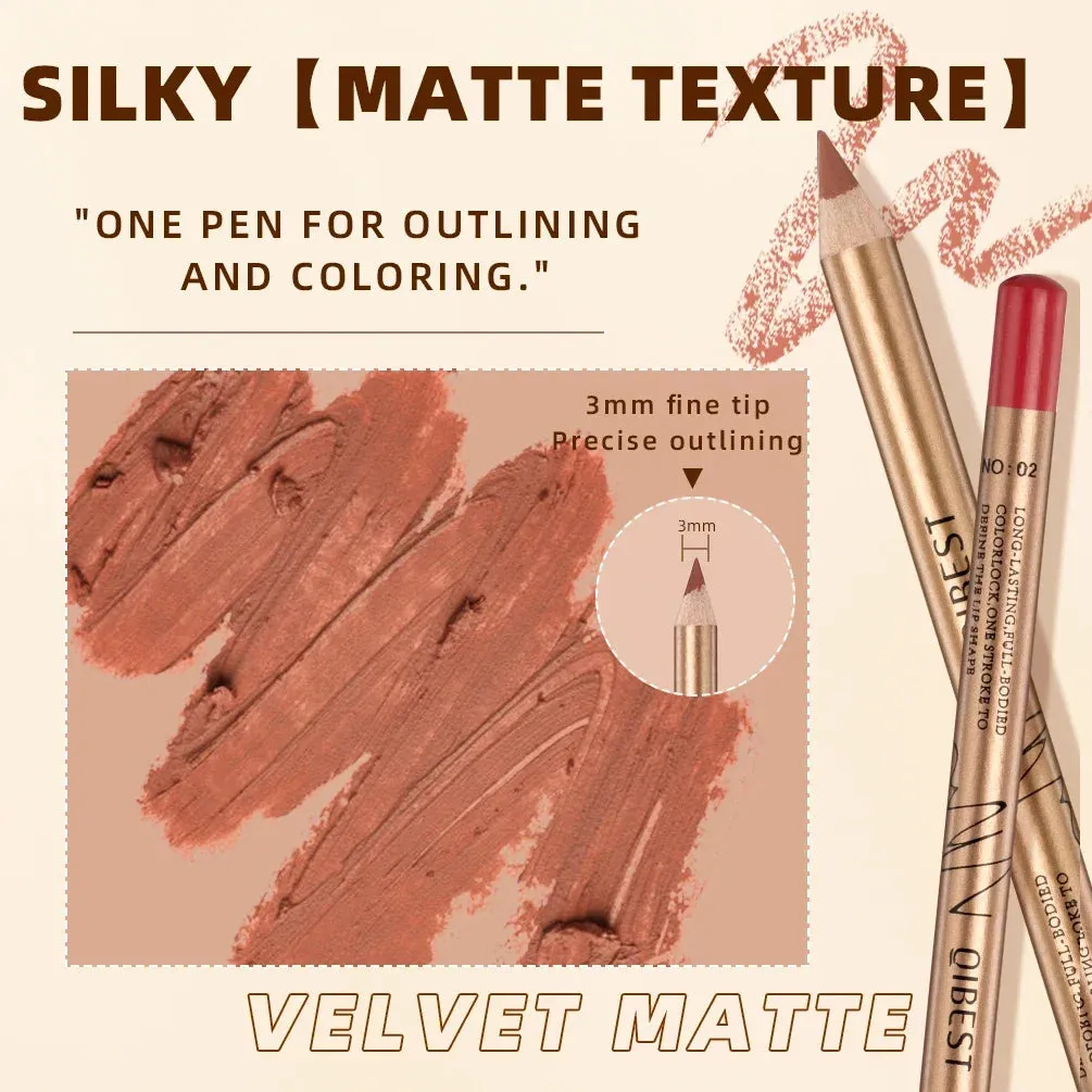 12 Colors Sexy Matte Lipstick Pencil