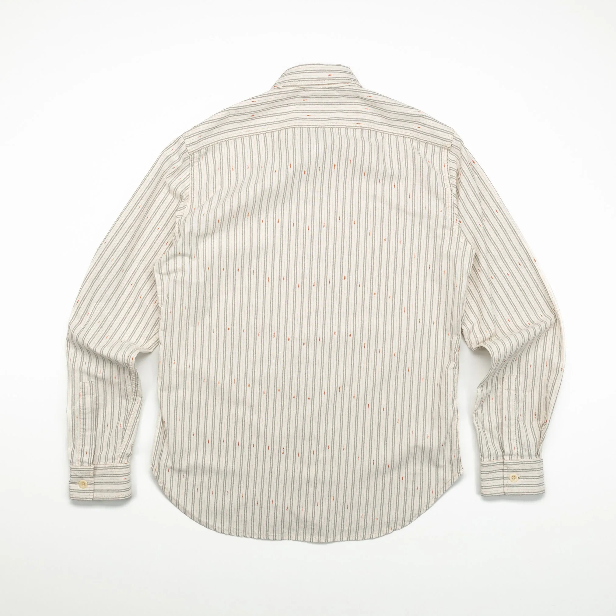 8811 Shirt in Green Stripe