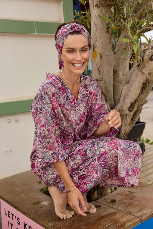 ANTIQUE PAISLEY Strand Kaftan