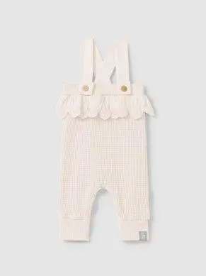 Baby Girl Sets | Overalls and Long Sleeve Top - Light Pink | Snug