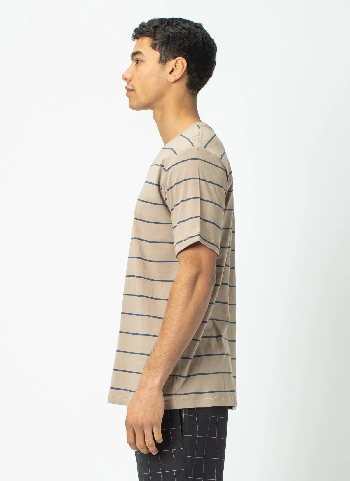 Barney Cools Tee Beige Stripe