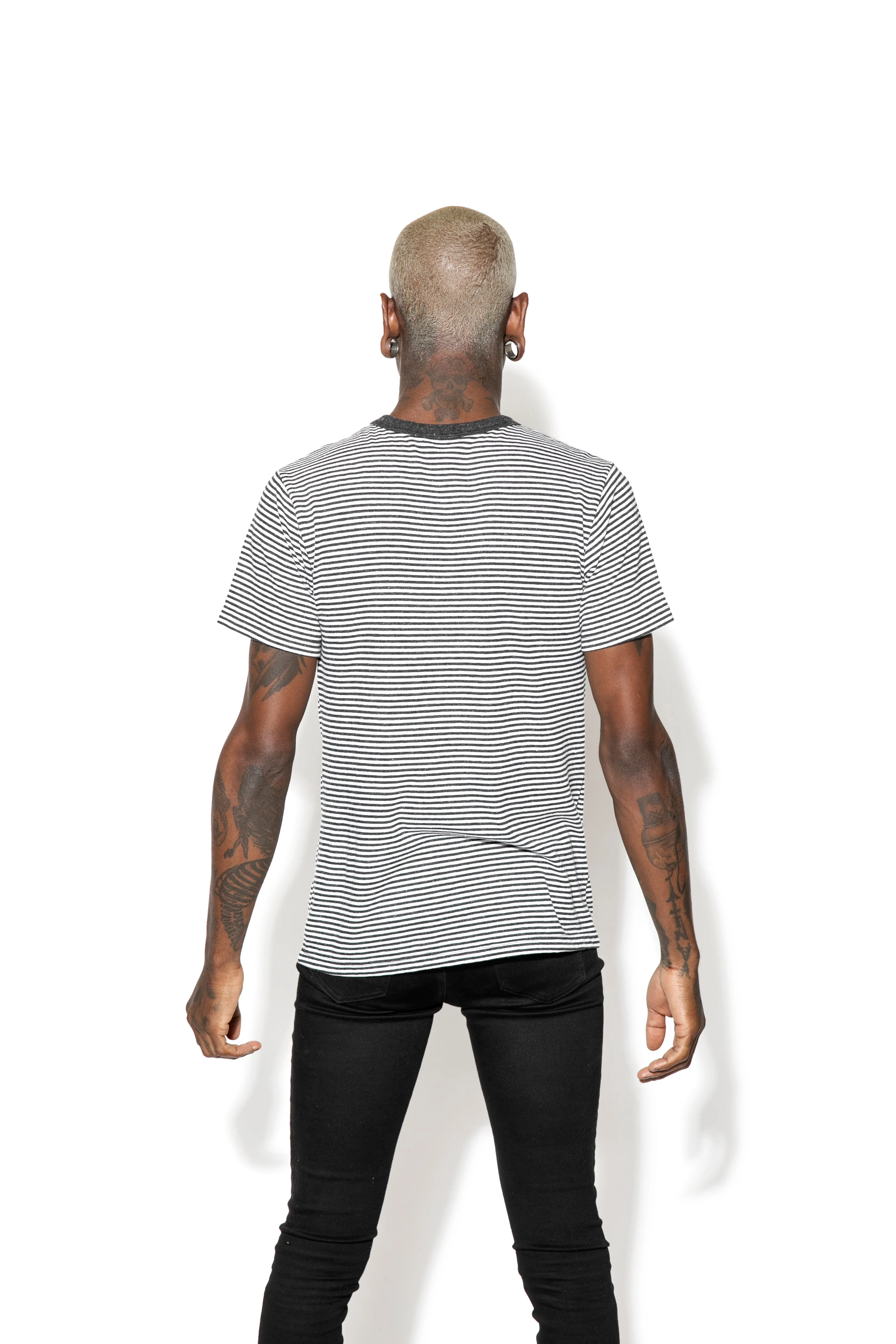 Believe in Yourself - Striped Tee