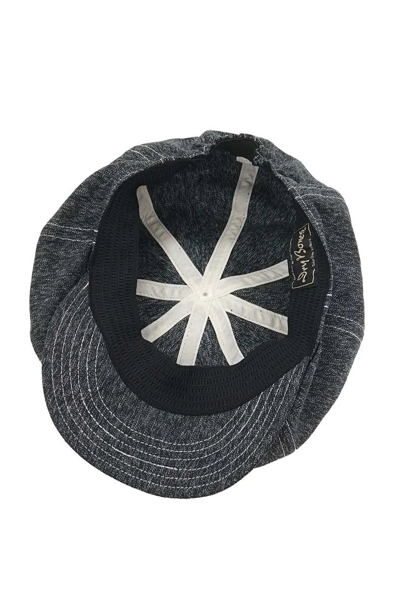 Black Chambray Casquette