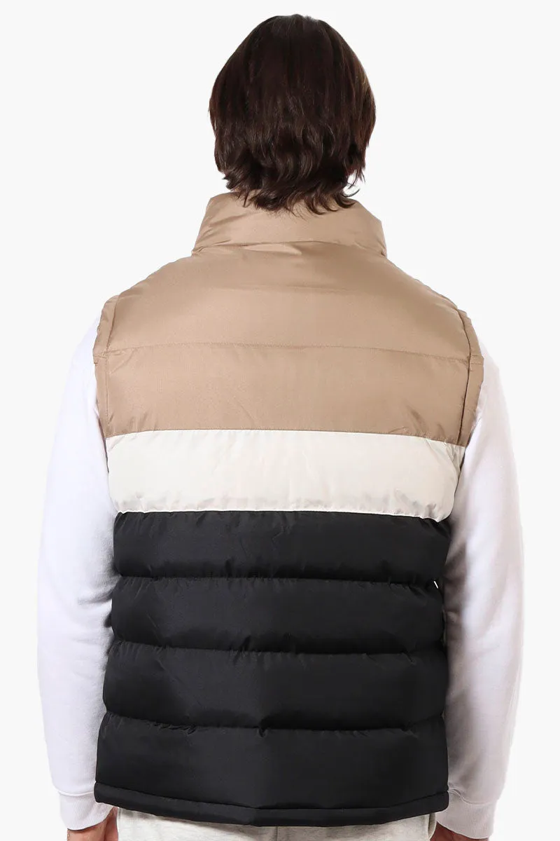 Canada Weather Gear Colour Block Vest - Beige