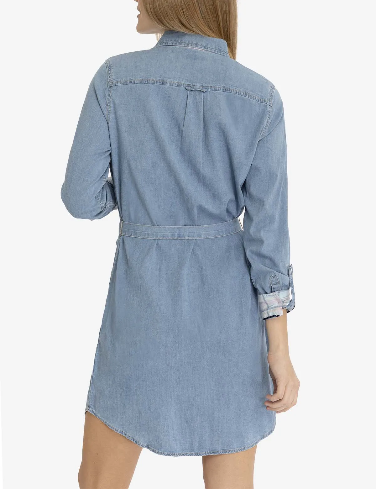 CHAMBRAY DRESS