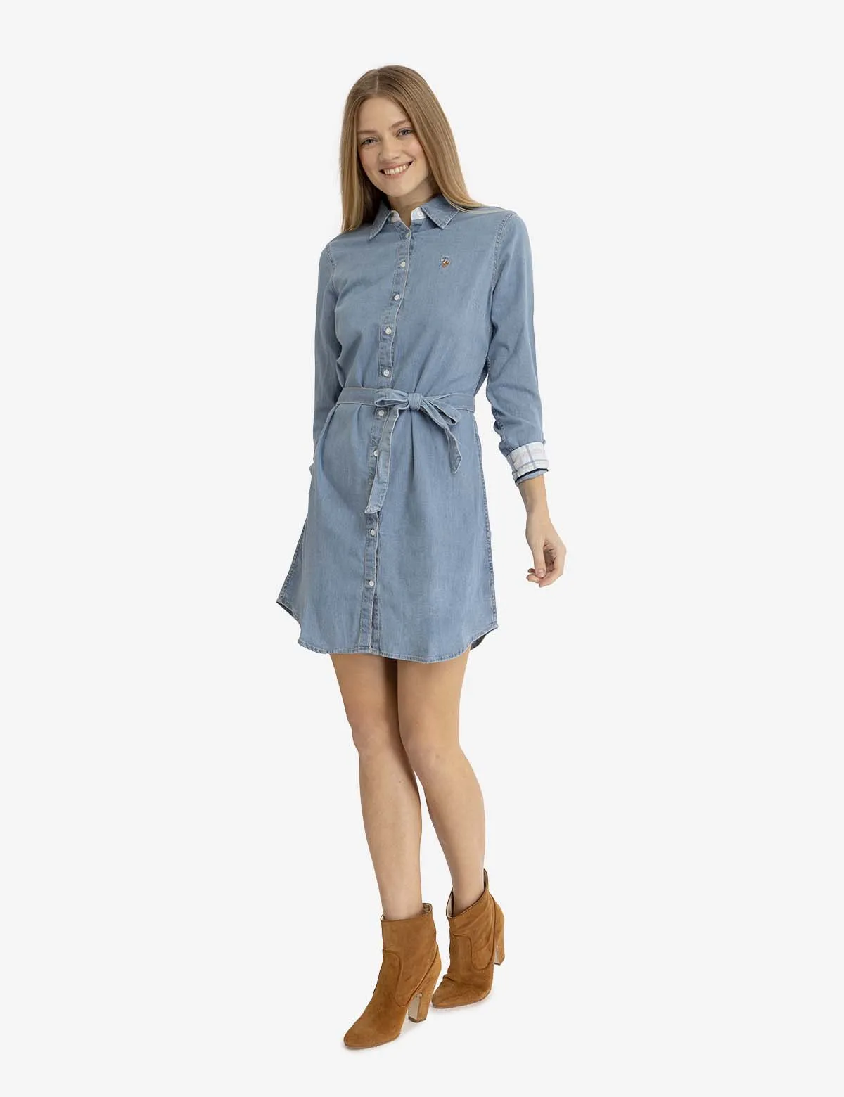 CHAMBRAY DRESS