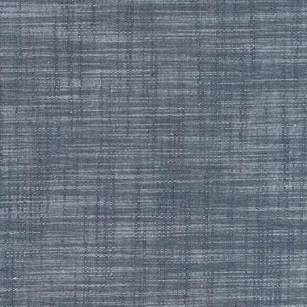 Chambray in Indigo, Chambray Union by Robert Kaufman