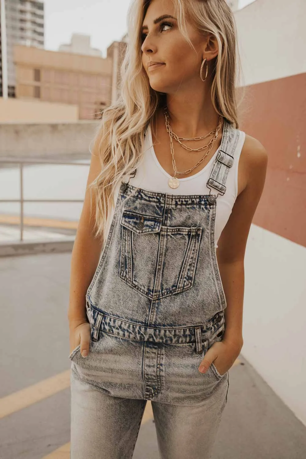 Charli Denim Overalls