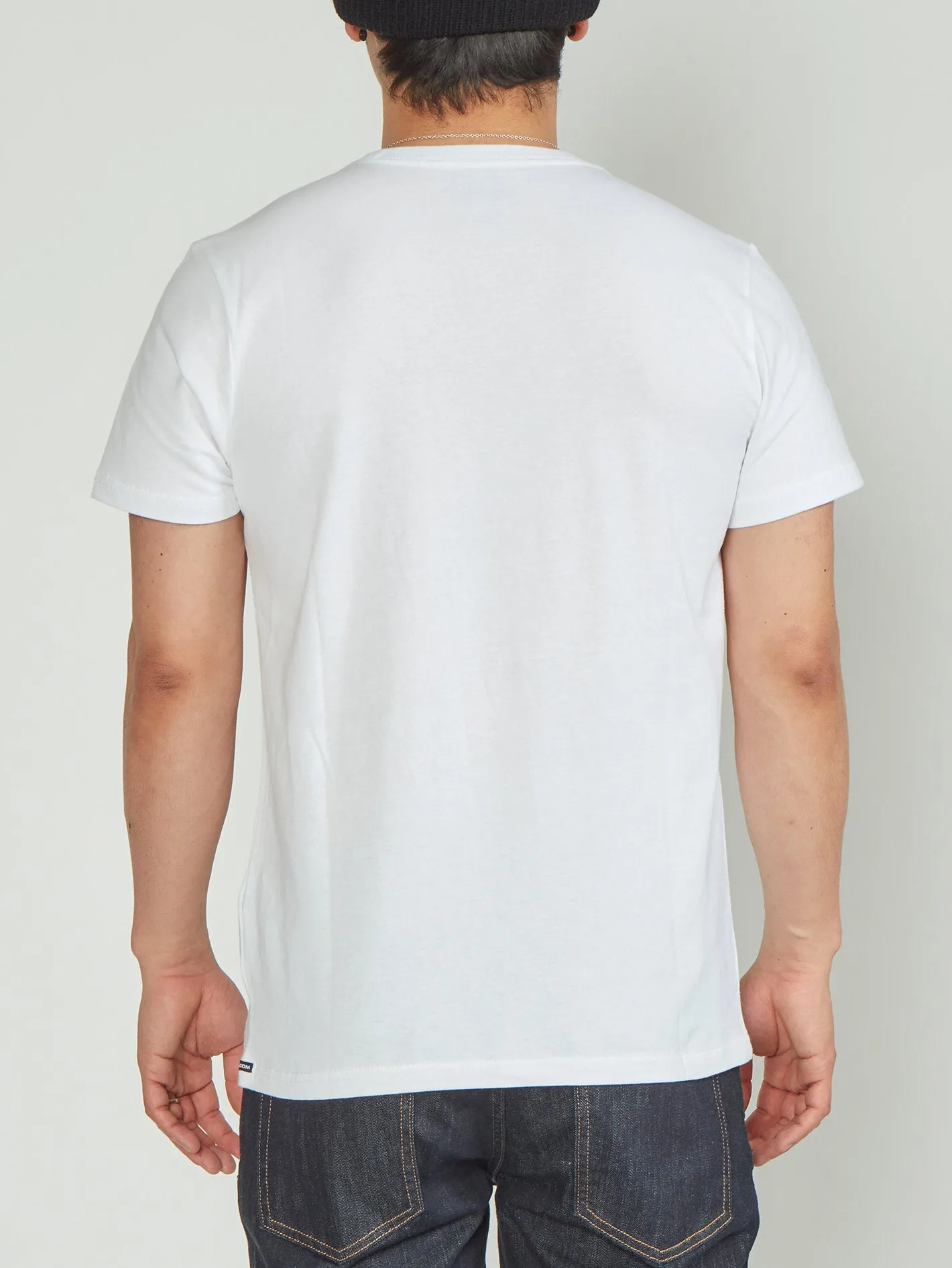 Crisp Stone Short Sleeve Tee - White