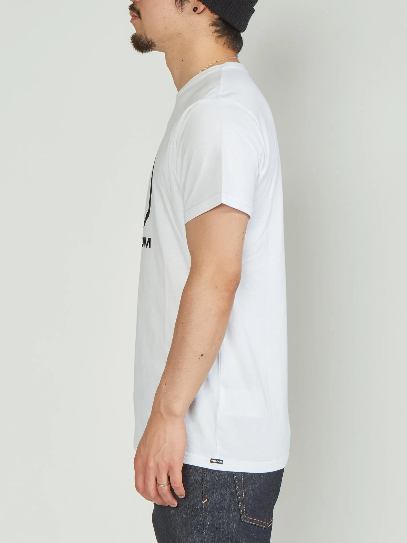 Crisp Stone Short Sleeve Tee - White