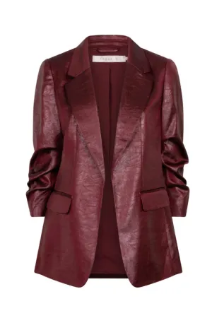 EQ Metallic Crinkle Blazer