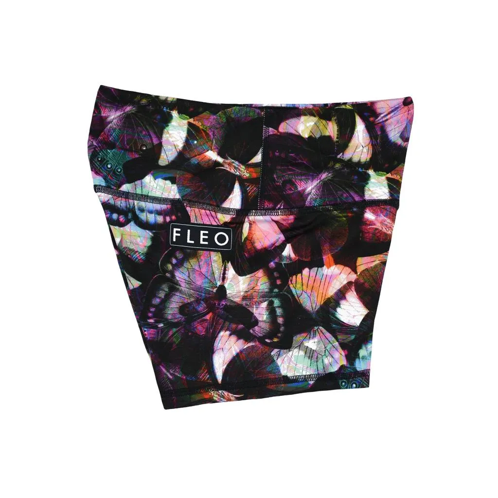 FLEO Butterfly Daydream Shorts (Power High-rise)