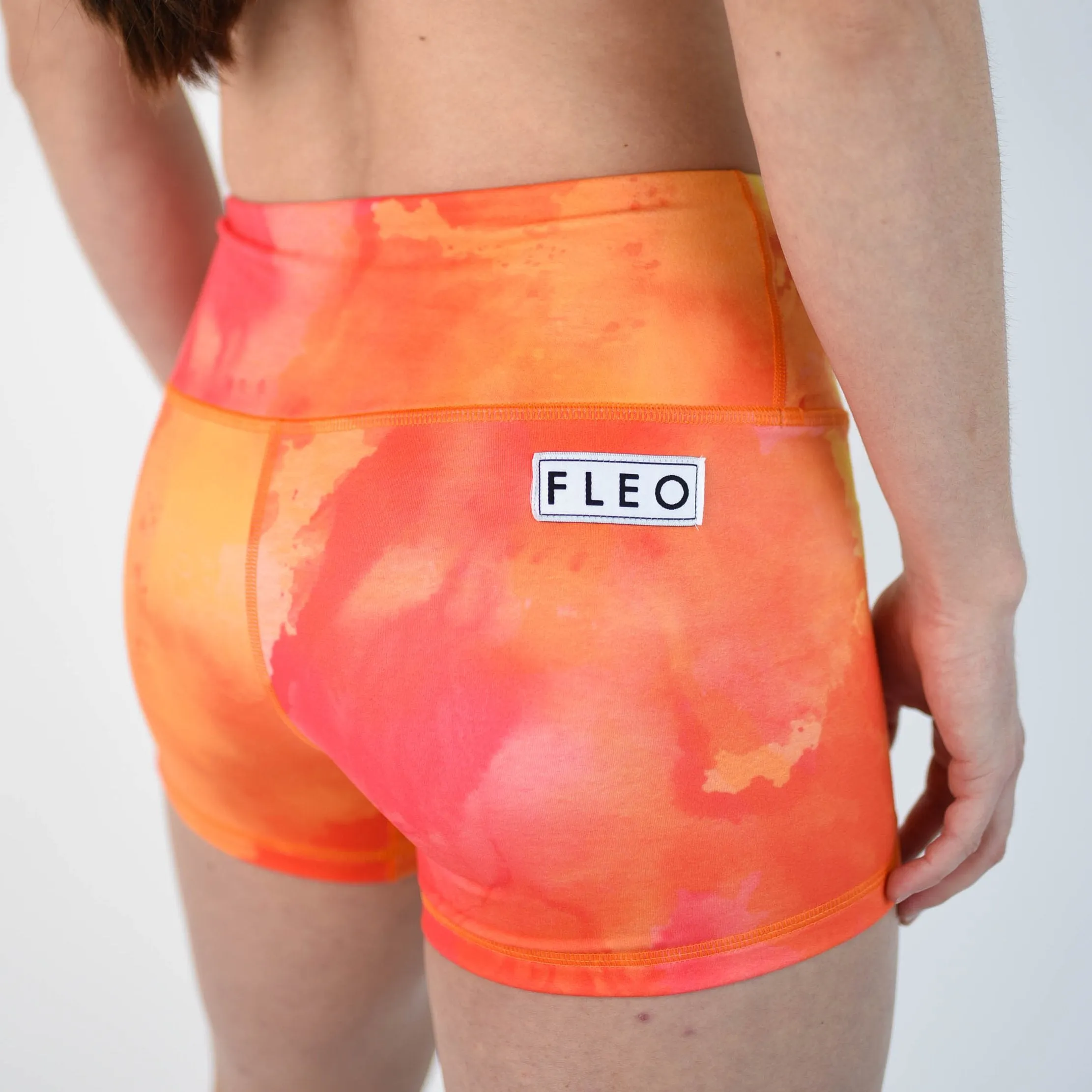 FLEO Mango Glow Shorts (Power High-rise)