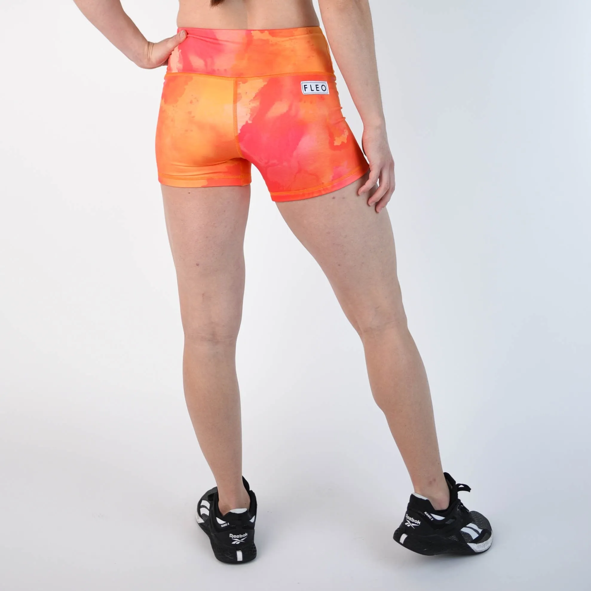 FLEO Mango Glow Shorts (Power High-rise)