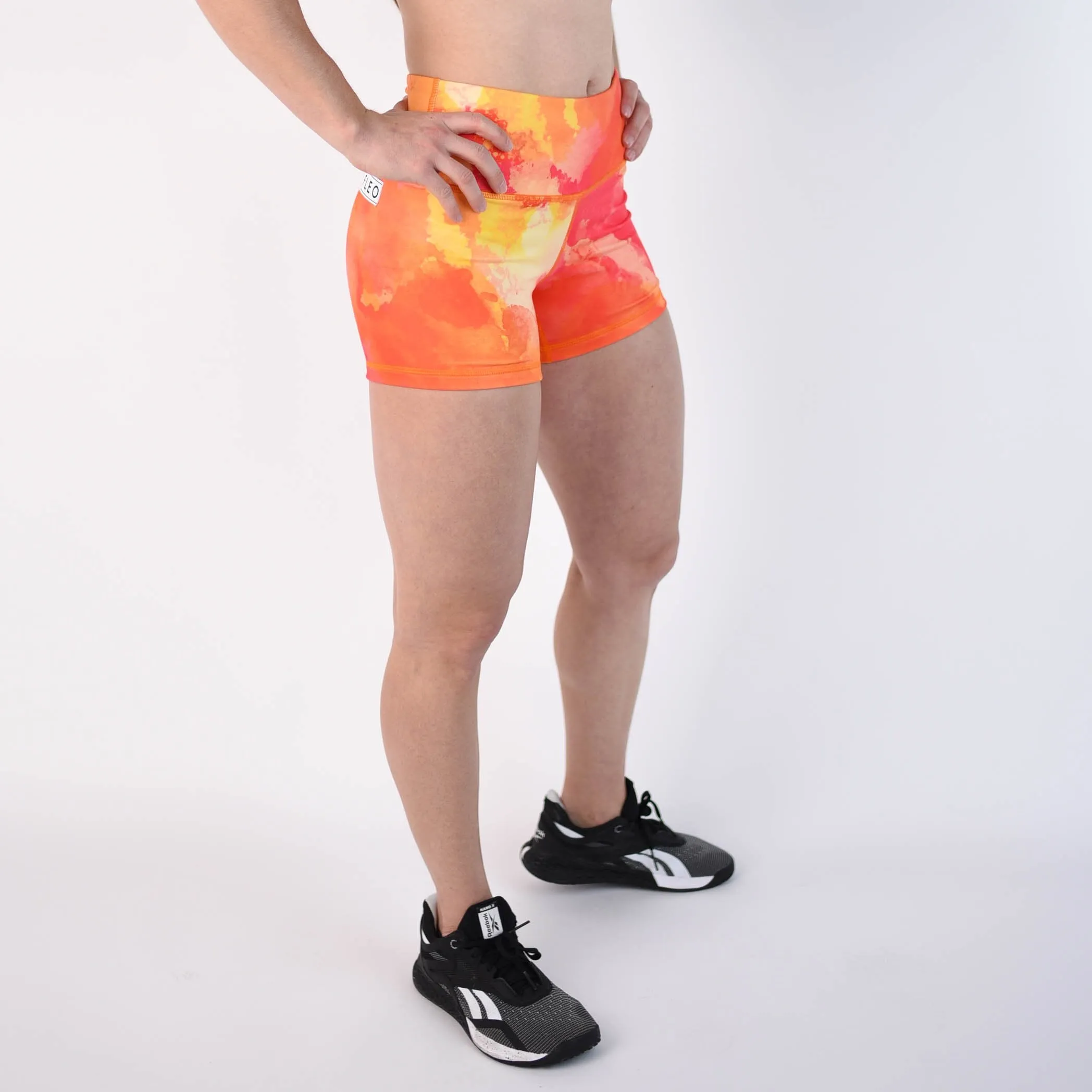 FLEO Mango Glow Shorts (Power High-rise)