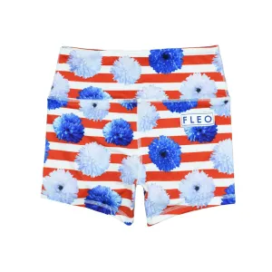 FLEO Stripes & Poms Shorts (Power High-rise)