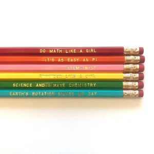 Girls in STEM Pencil Pack