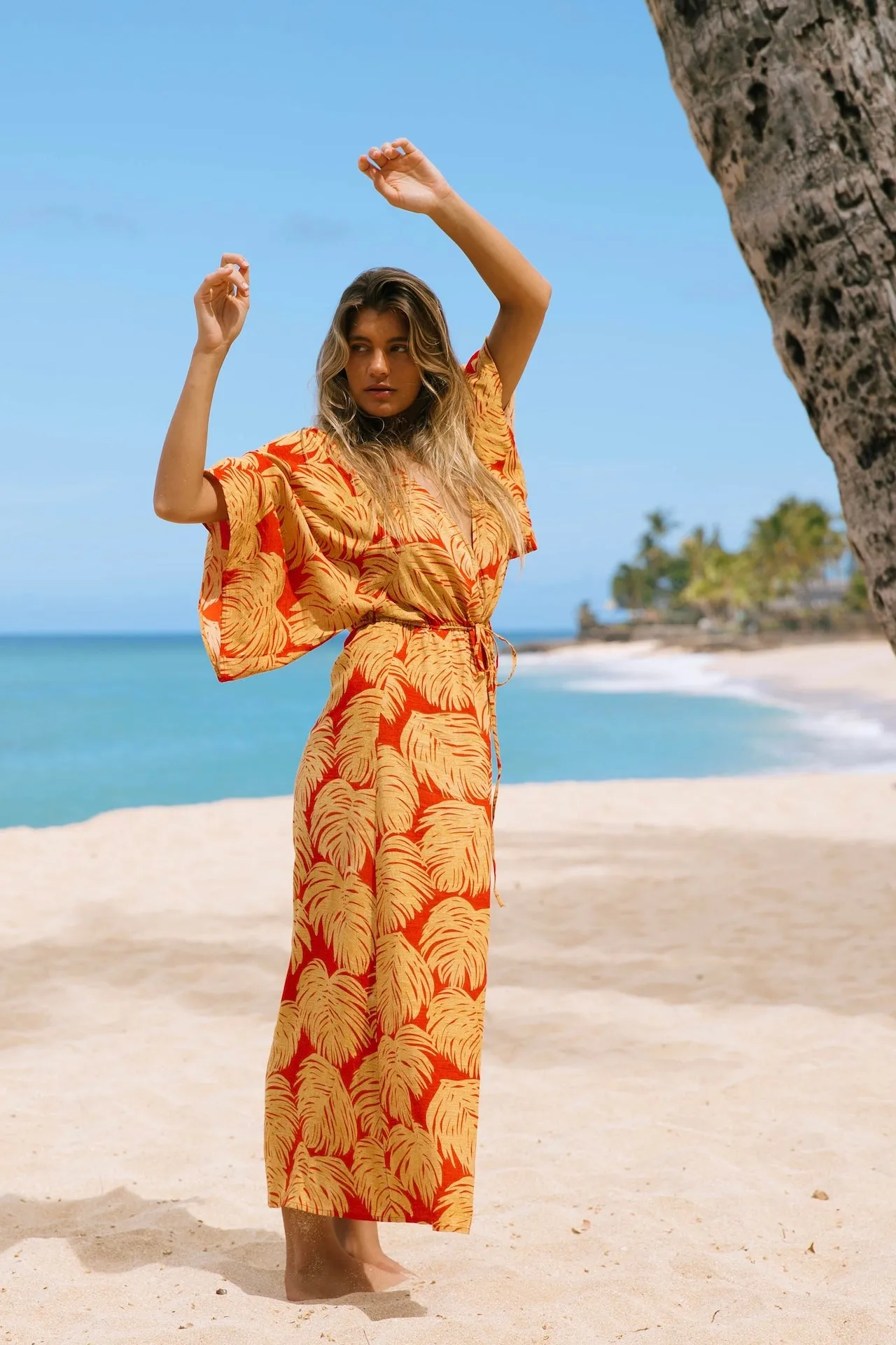 Haiti Kimono Dress