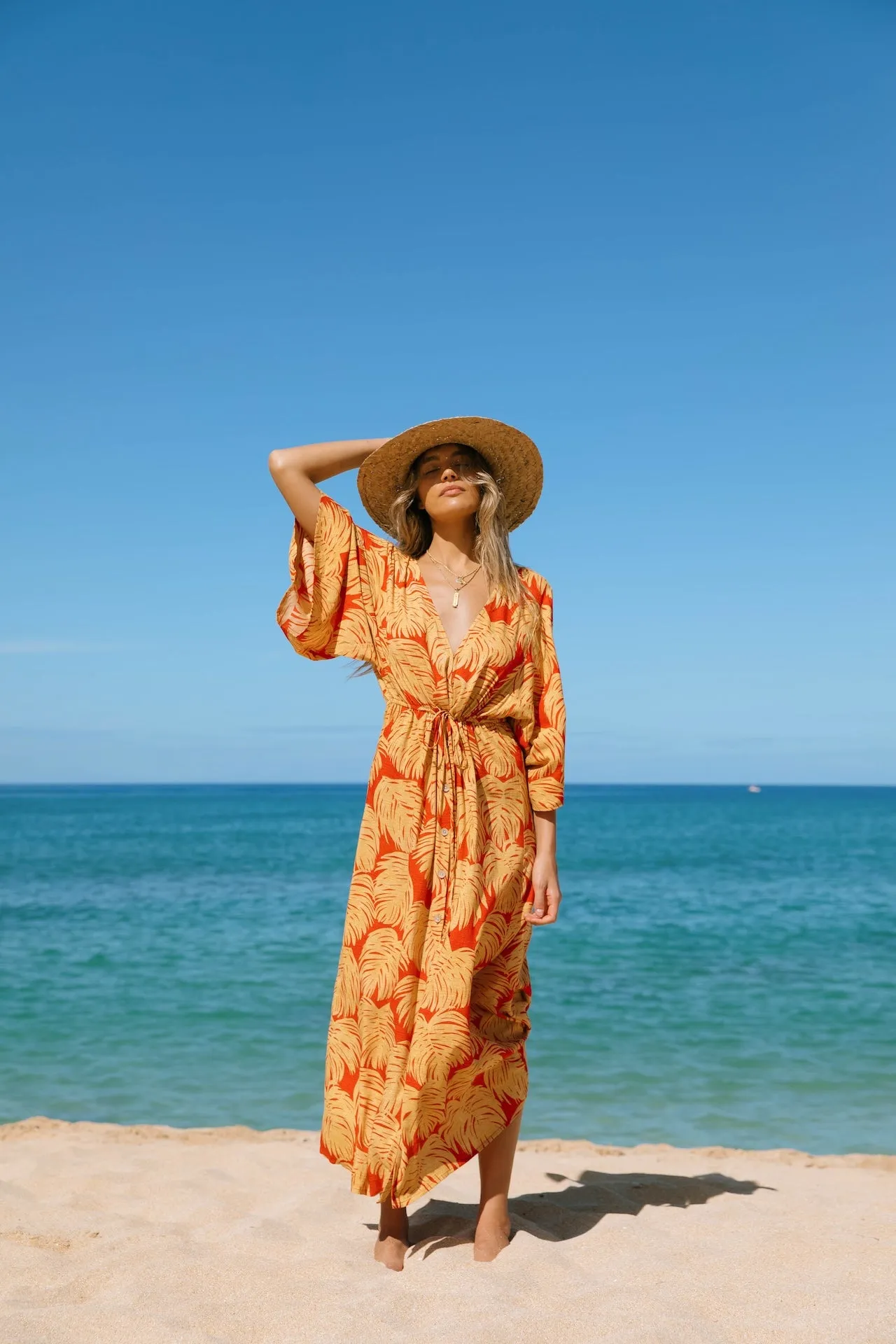 Haiti Kimono Dress