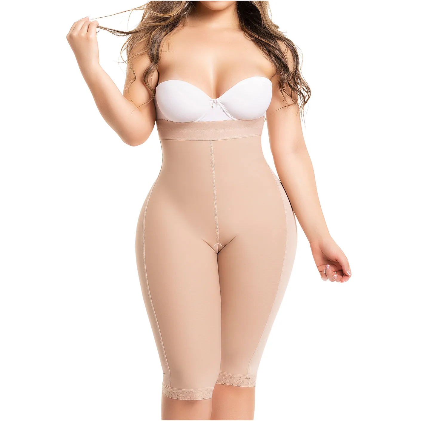 High Waist Tummy Control Shapewear Shorts Fajas Salome 219