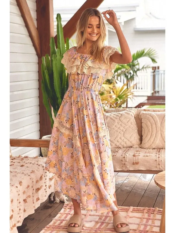 JAASE Emmy Print Positano Maxi Dress