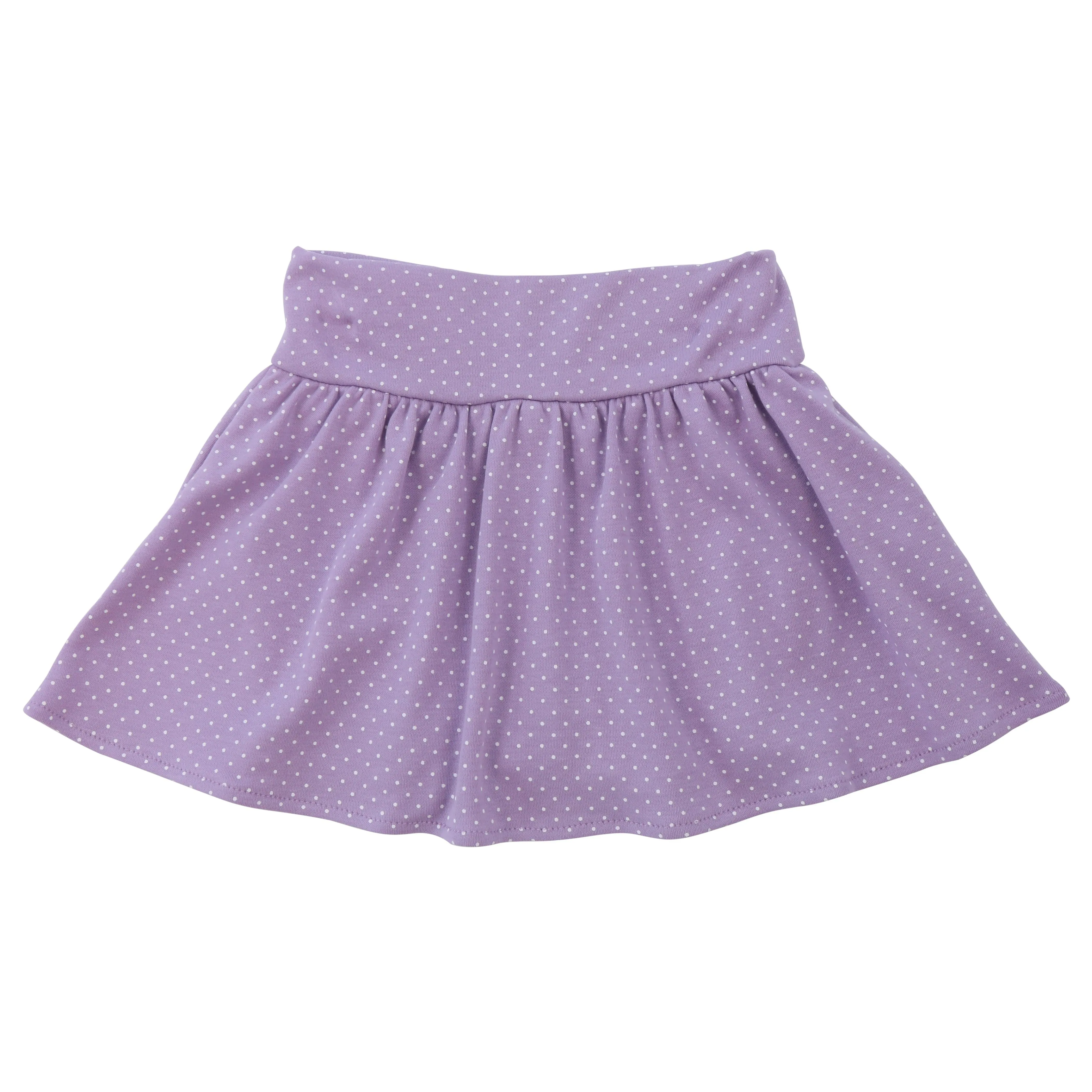 Lavender Polka Dot Skort