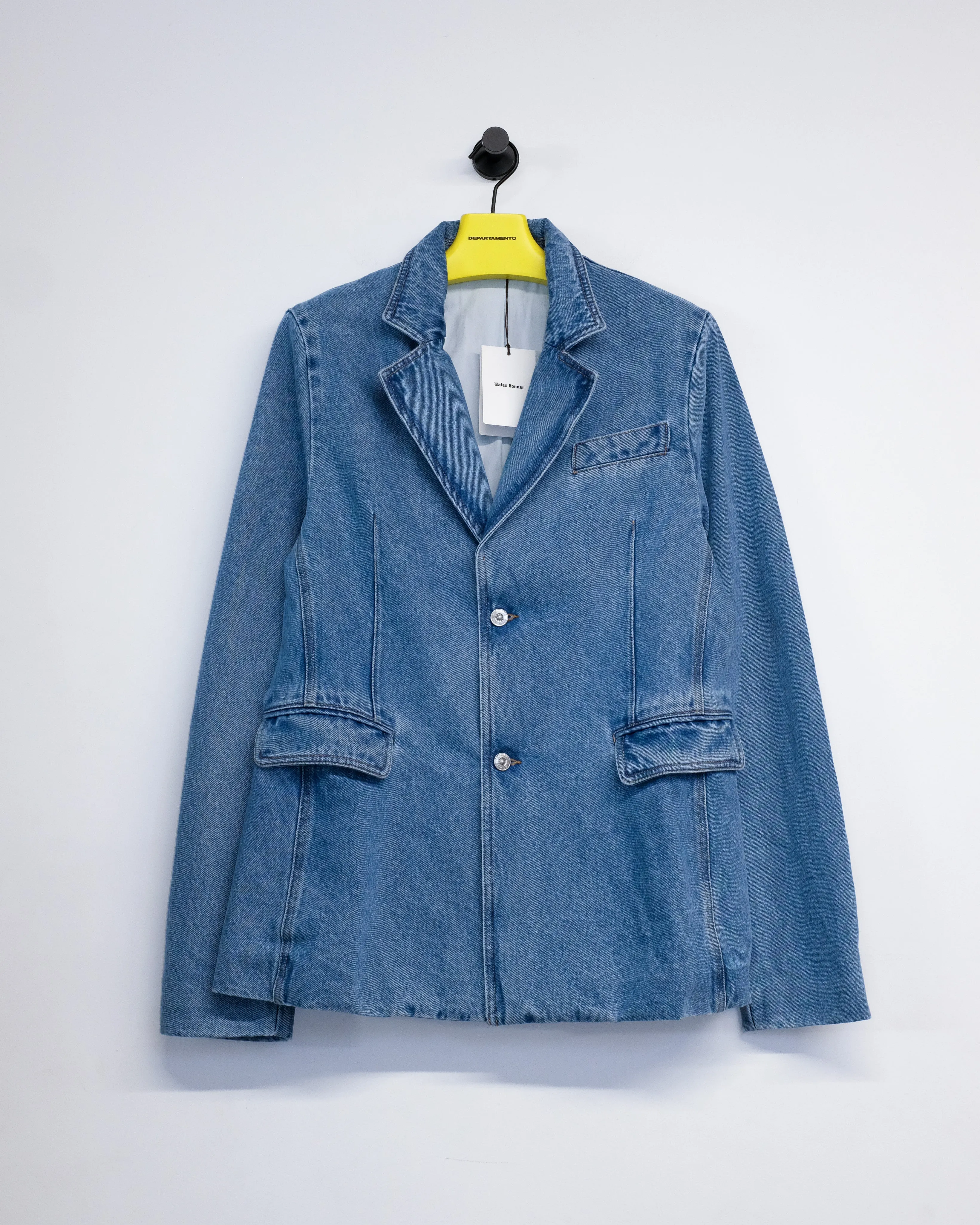 Light Blue Enzyme Wash Denim Eternity Jacket