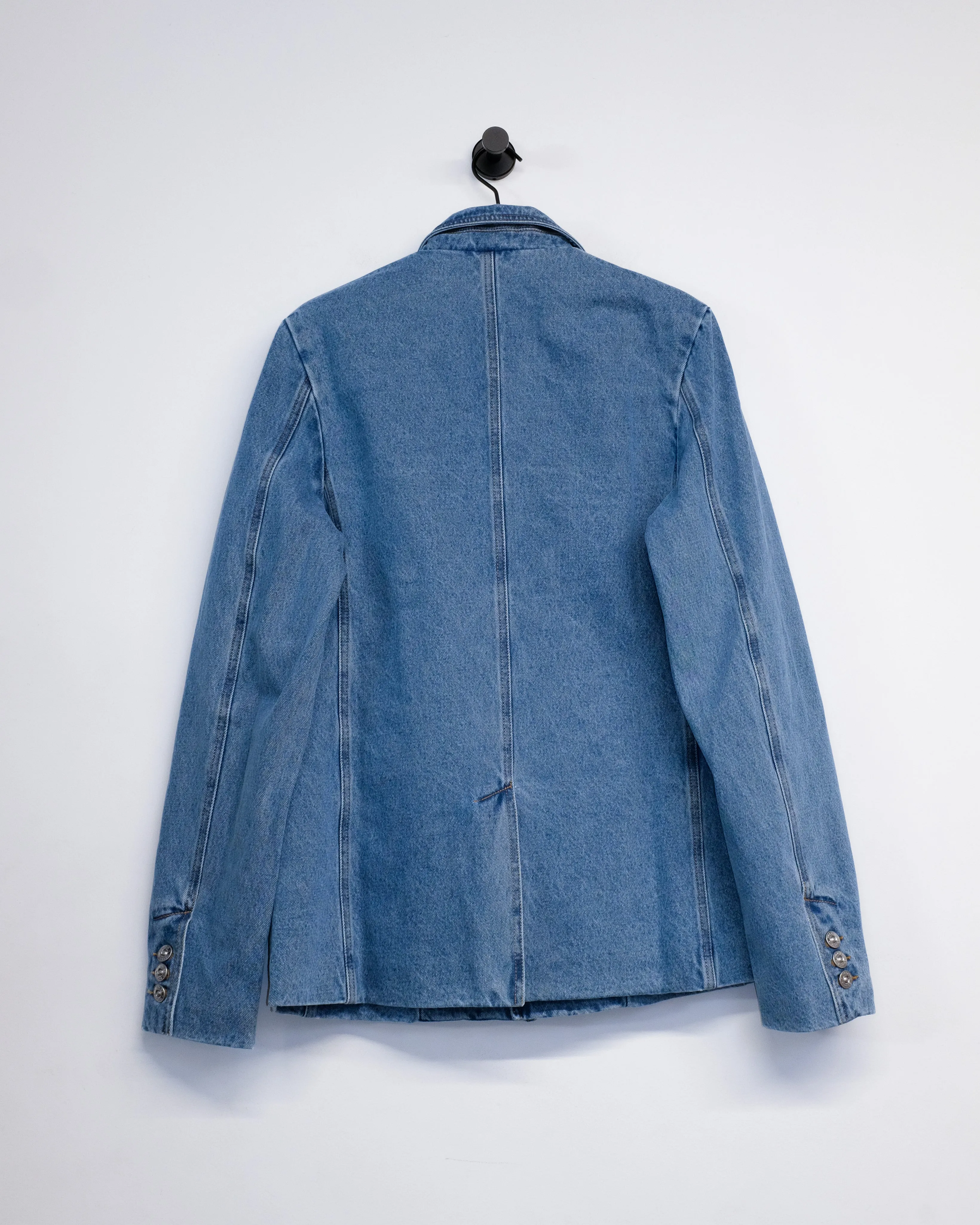 Light Blue Enzyme Wash Denim Eternity Jacket