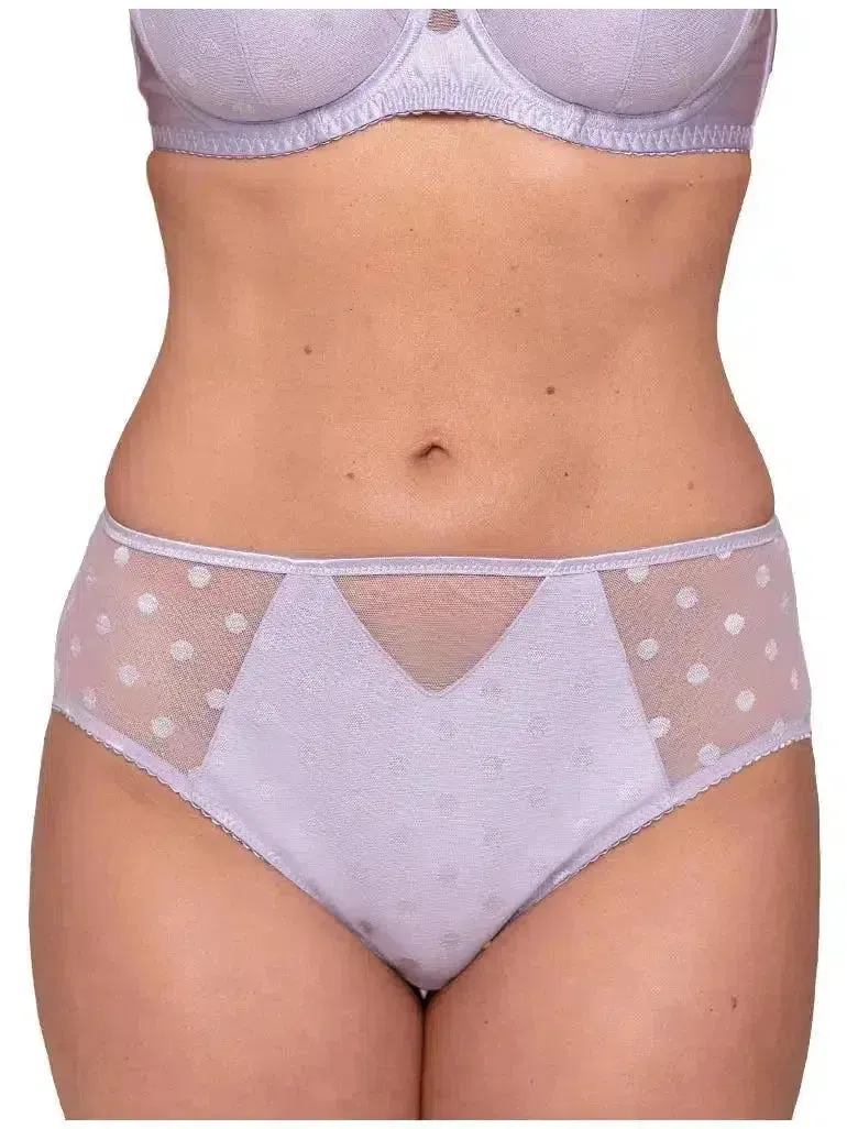 Lilac Carmen Bikini