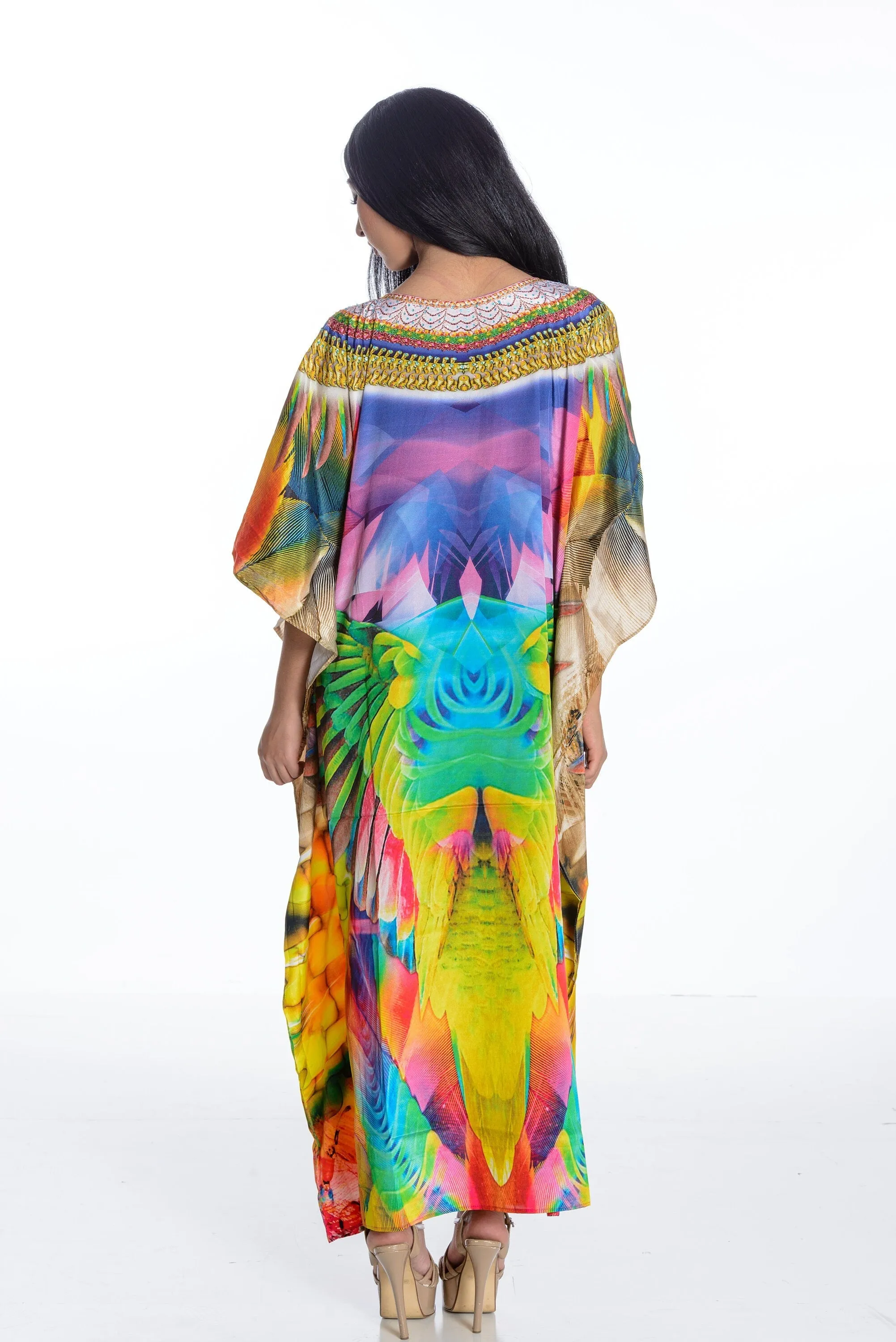 Maxi Kaftan Dress, Plus Size Kaftan Dress, Kaftan For Women, Mexican