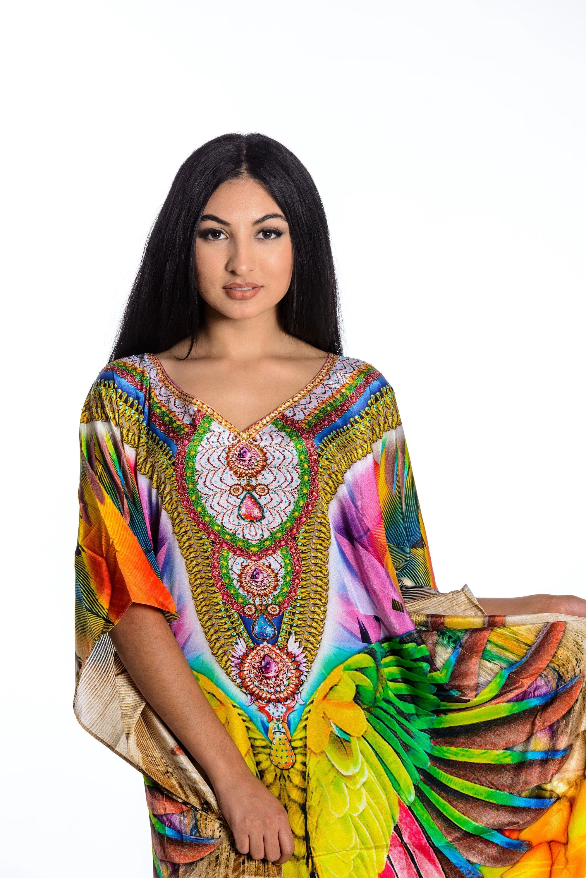 Maxi Kaftan Dress, Plus Size Kaftan Dress, Kaftan For Women, Mexican