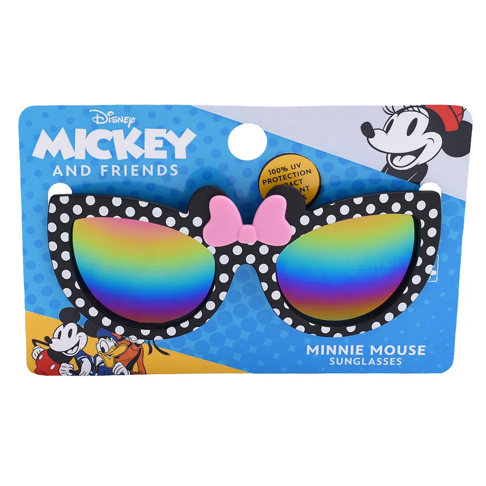 Minnie Mouse Black and White Polka Dot Lil' Characters Sun-Staches