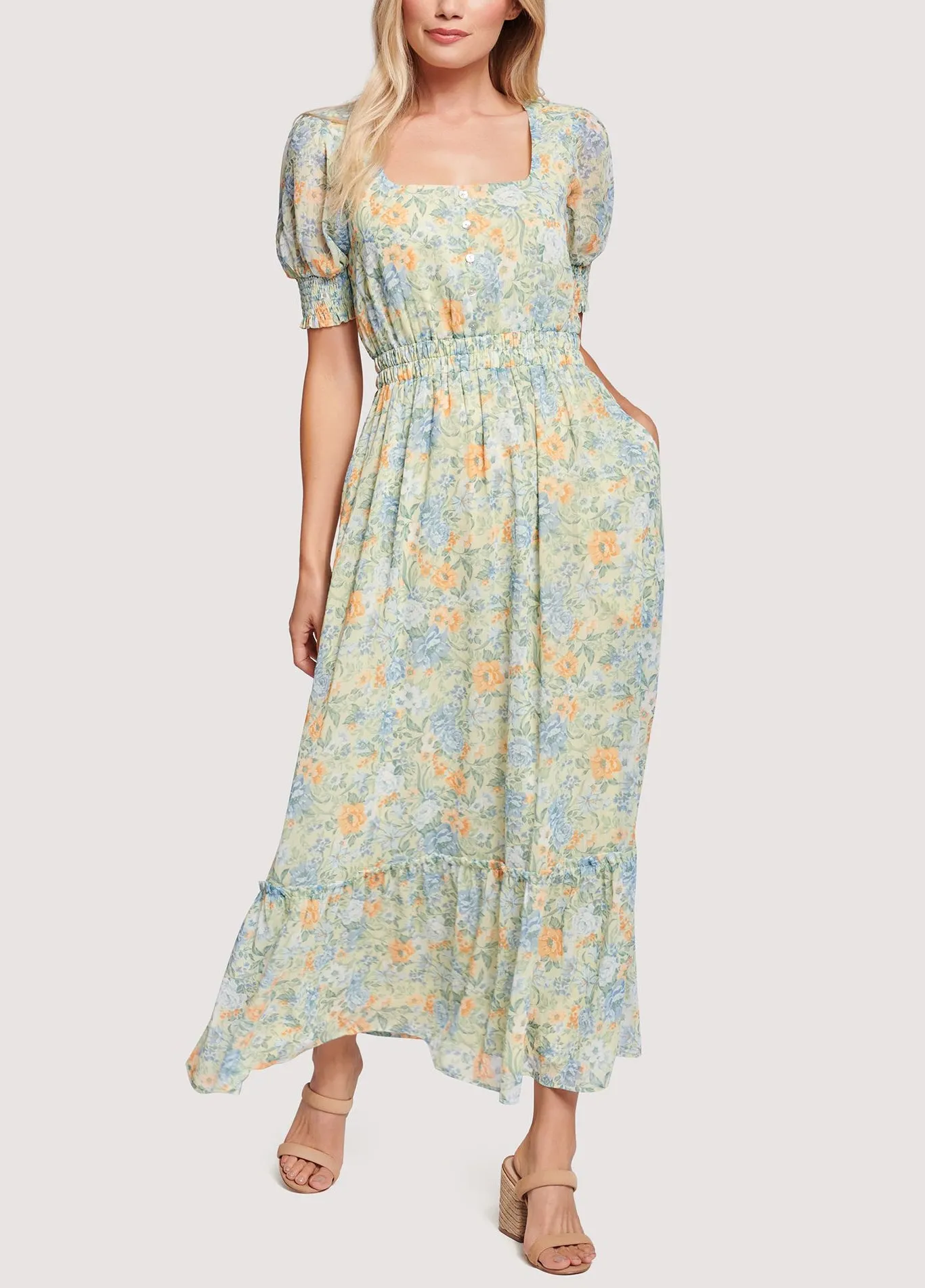 Mountain Bloom Maxi Dress