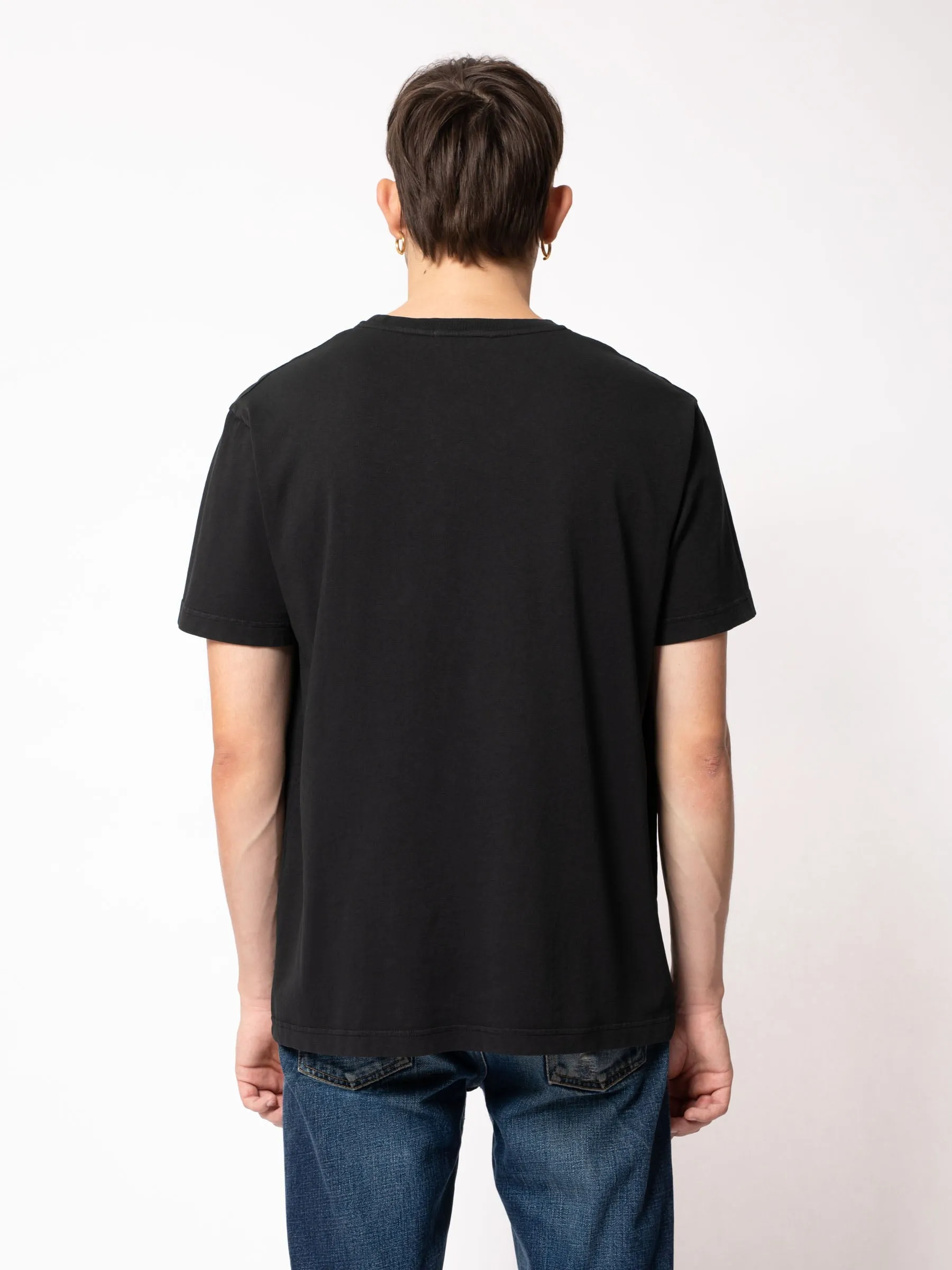 NUDIE JEANS - Uno Everyday Tee Black