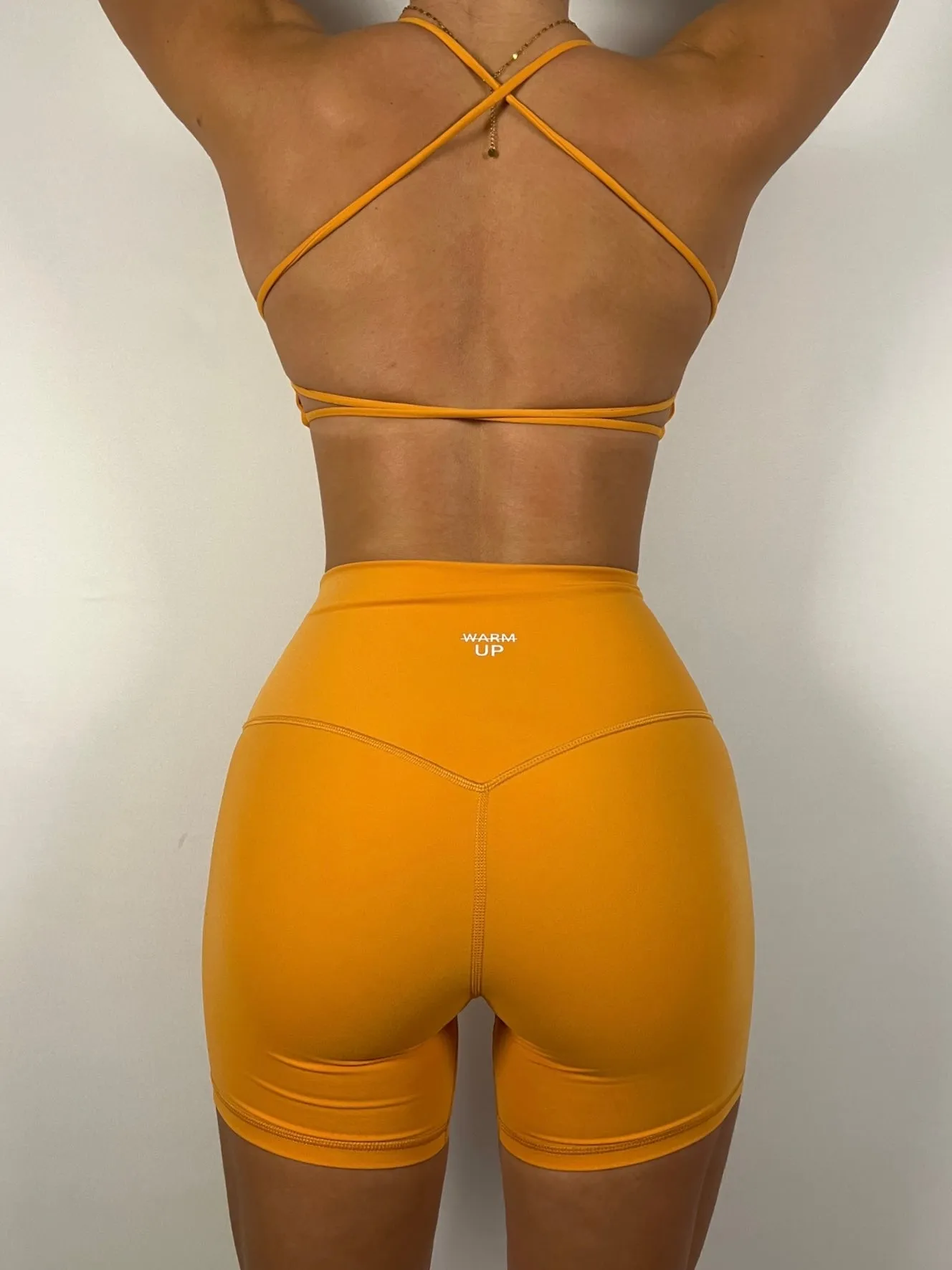 Orange ActiveLux Shorts