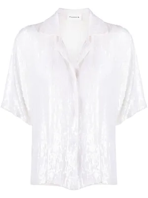 Parosh Shirts White