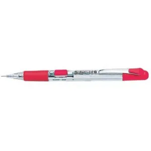 Pental Click Twist-Erase Mechanical Pencil Multicolour 0.5mm Red