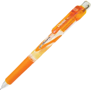 Pentel Mechanical Pencil E-Sharp 0.7mm Orange