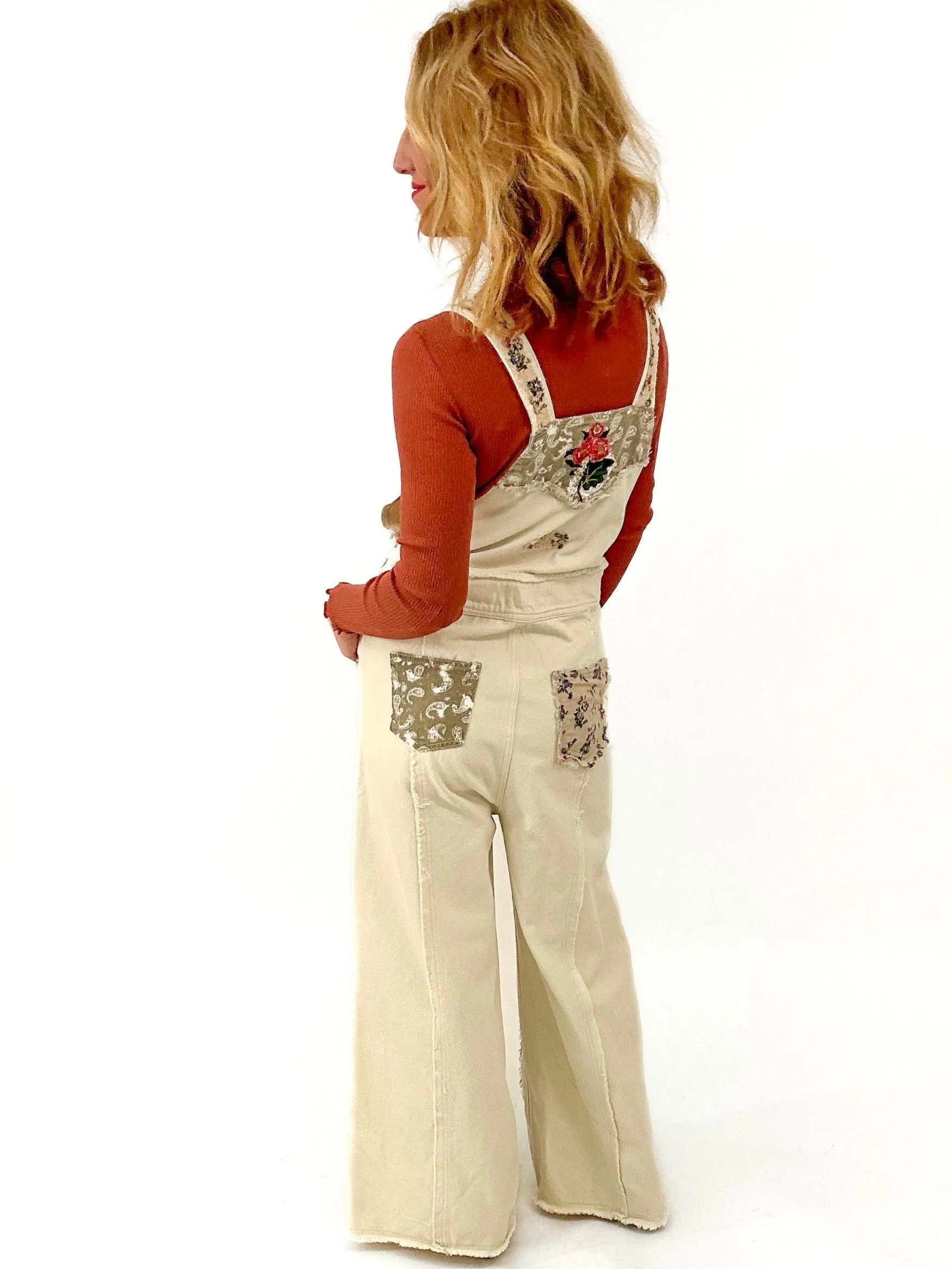 Pol and Patchwork Overalls