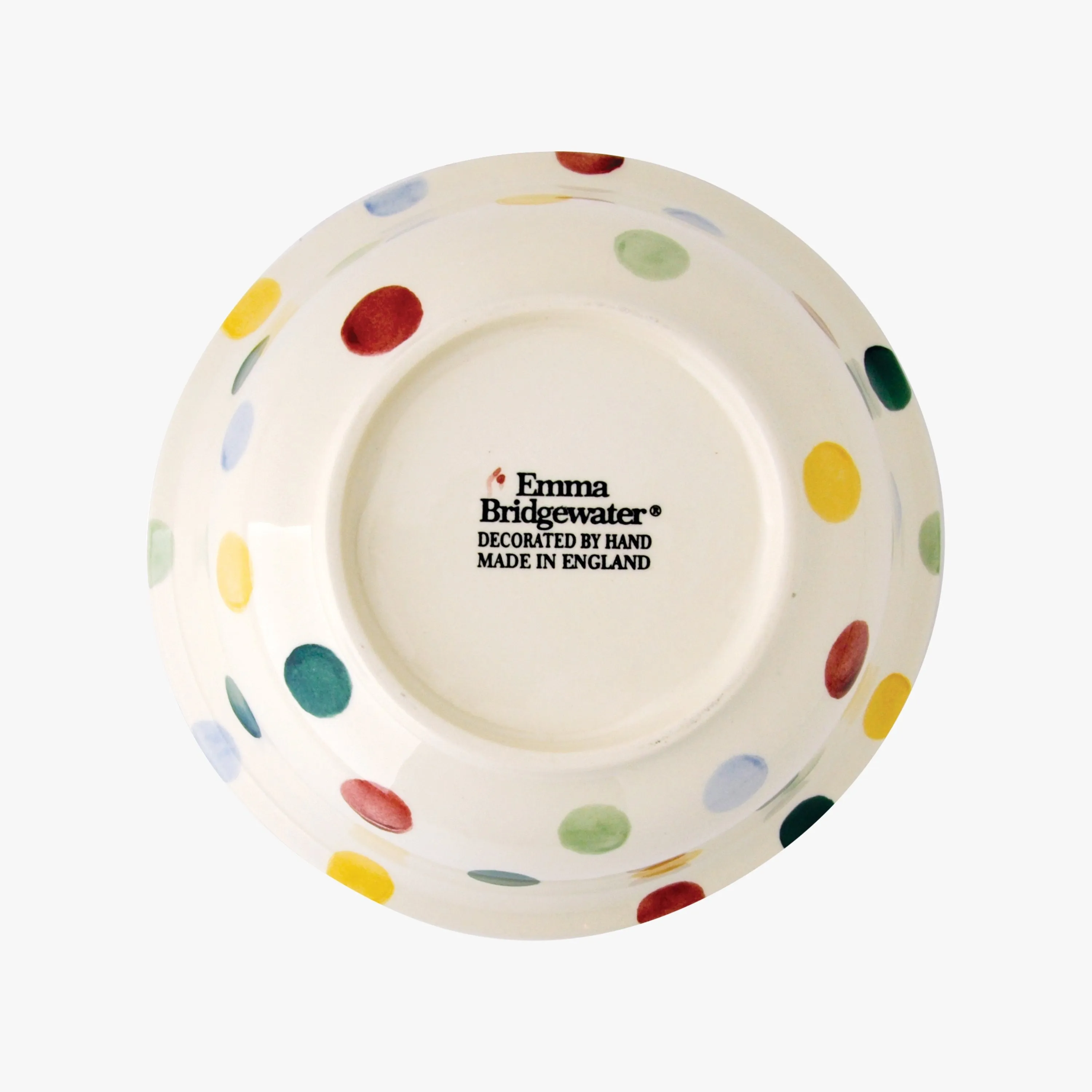 Polka Dot Cereal Bowl