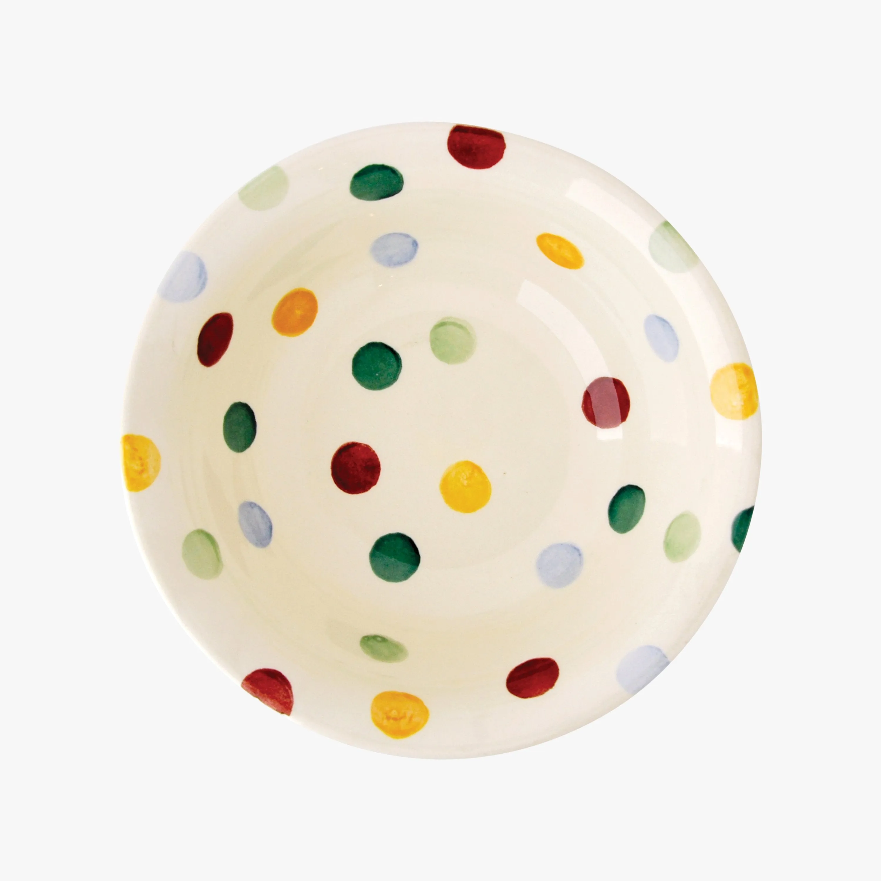 Polka Dot Cereal Bowl