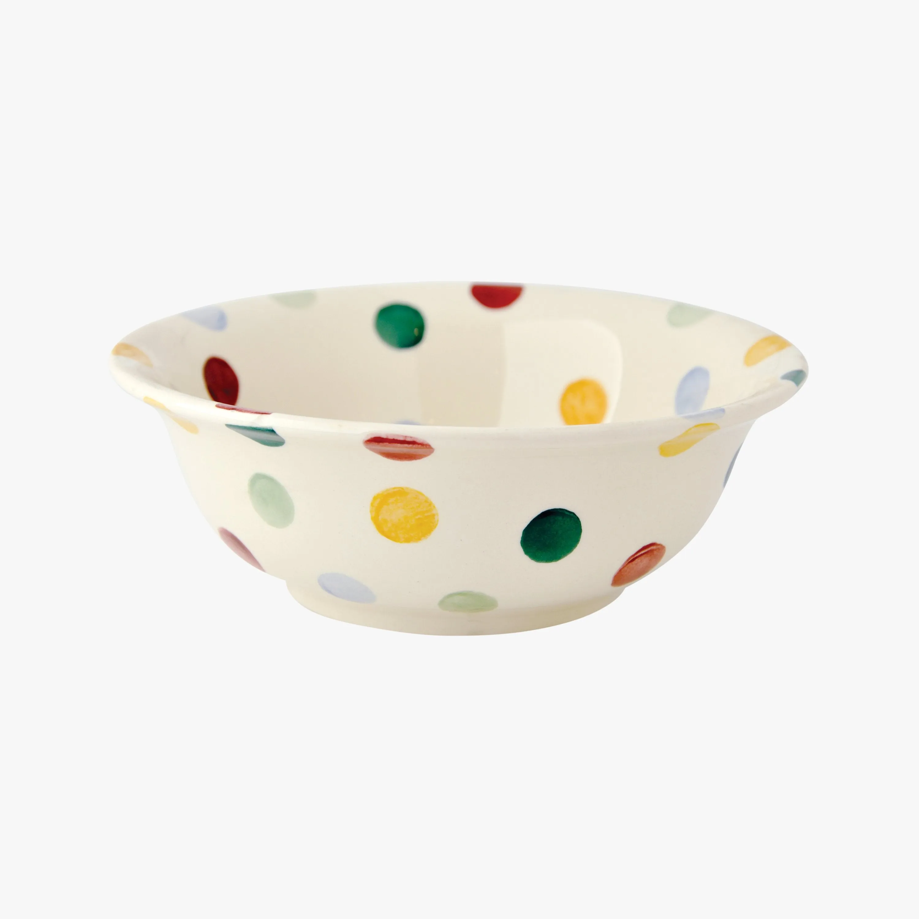 Polka Dot Cereal Bowl