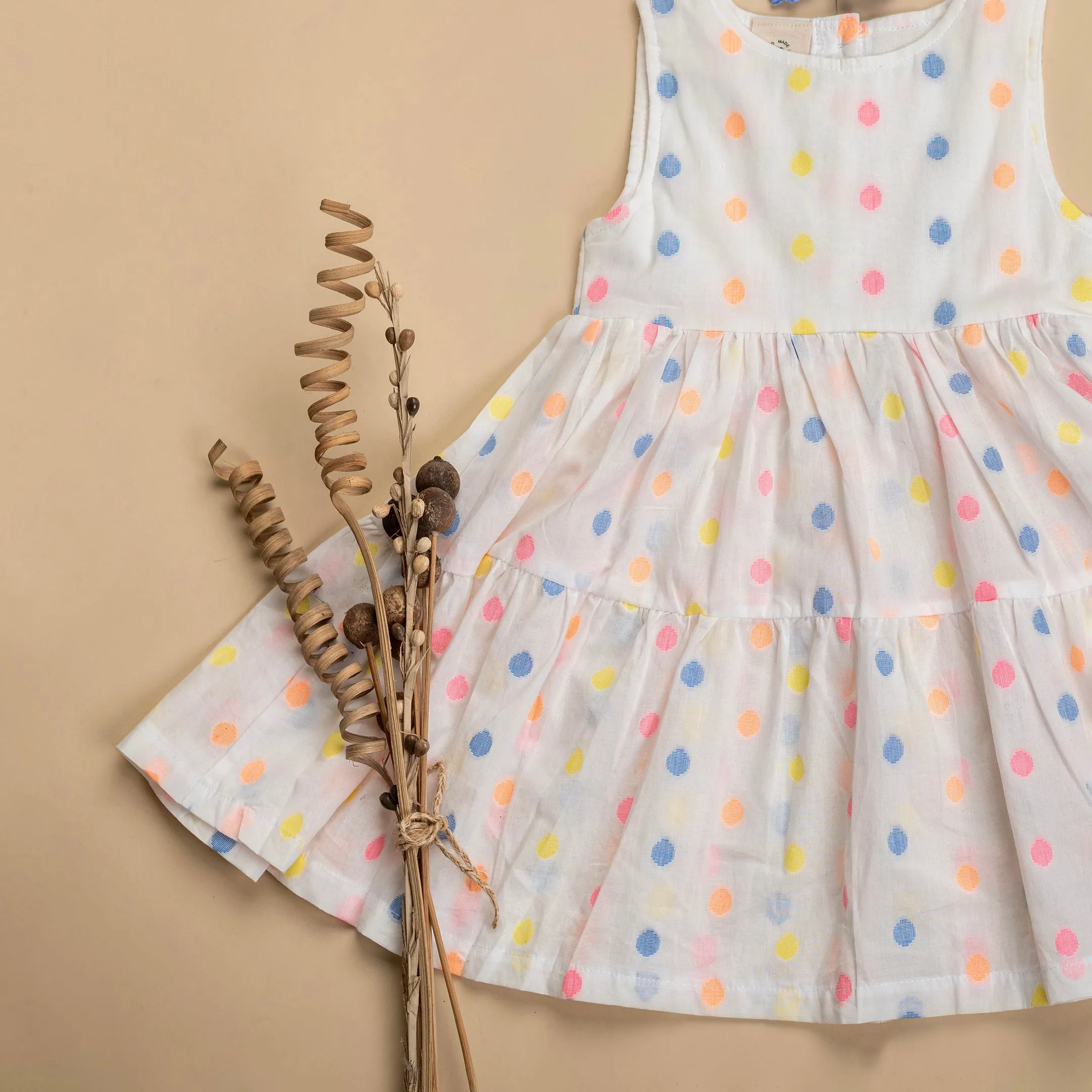 Polka Dot - Organic Cotton Dress