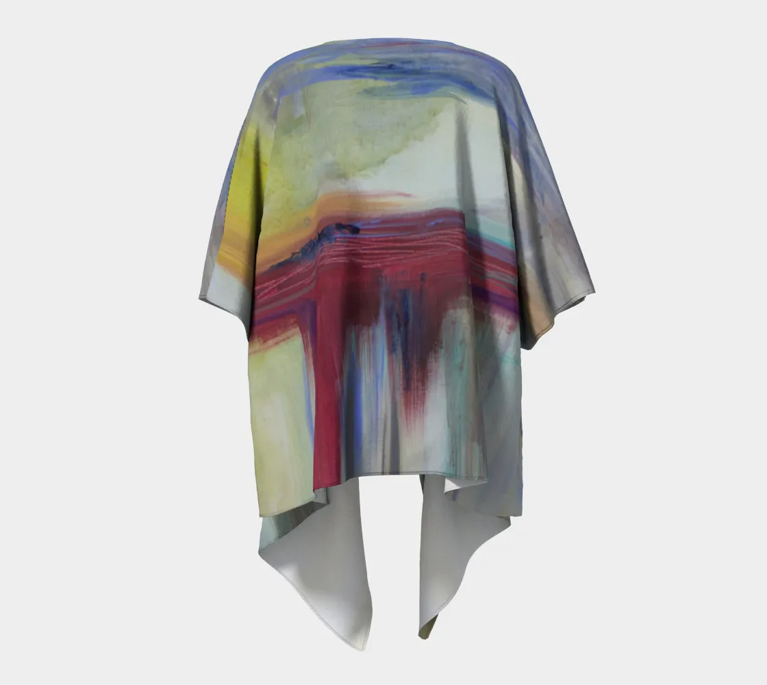 "City Restored" - Draped Kimono