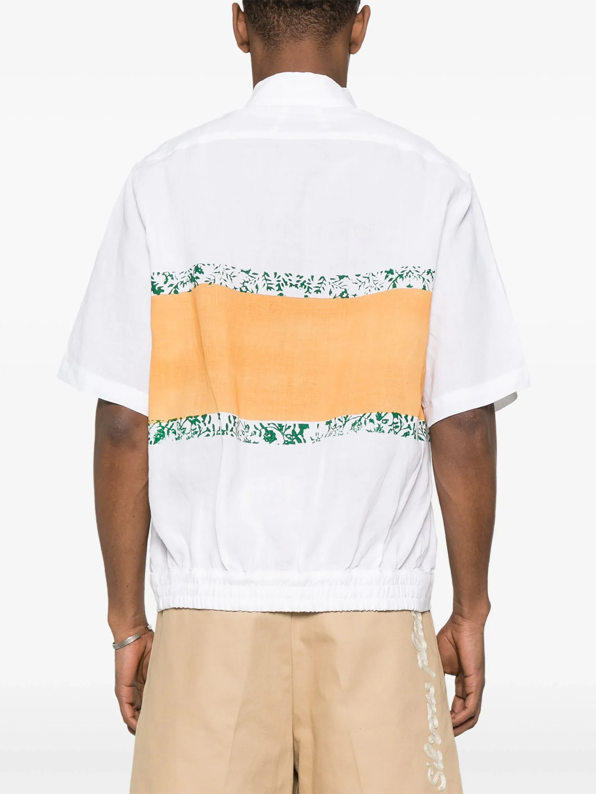 RHUDE LOGO-PRINT SHIRT