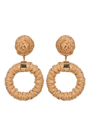 Sojourn Round Earring  - Dune