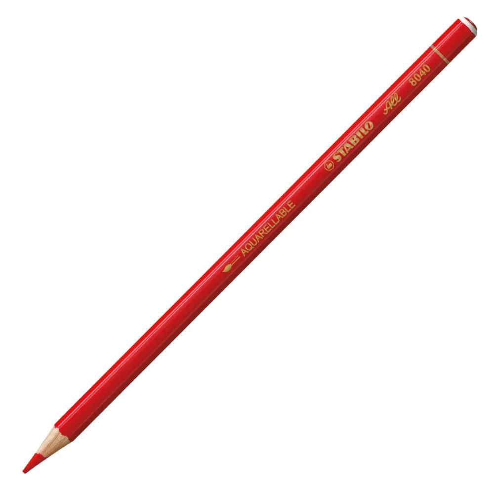 Stabilo All Coloured Pencil 8040 Red