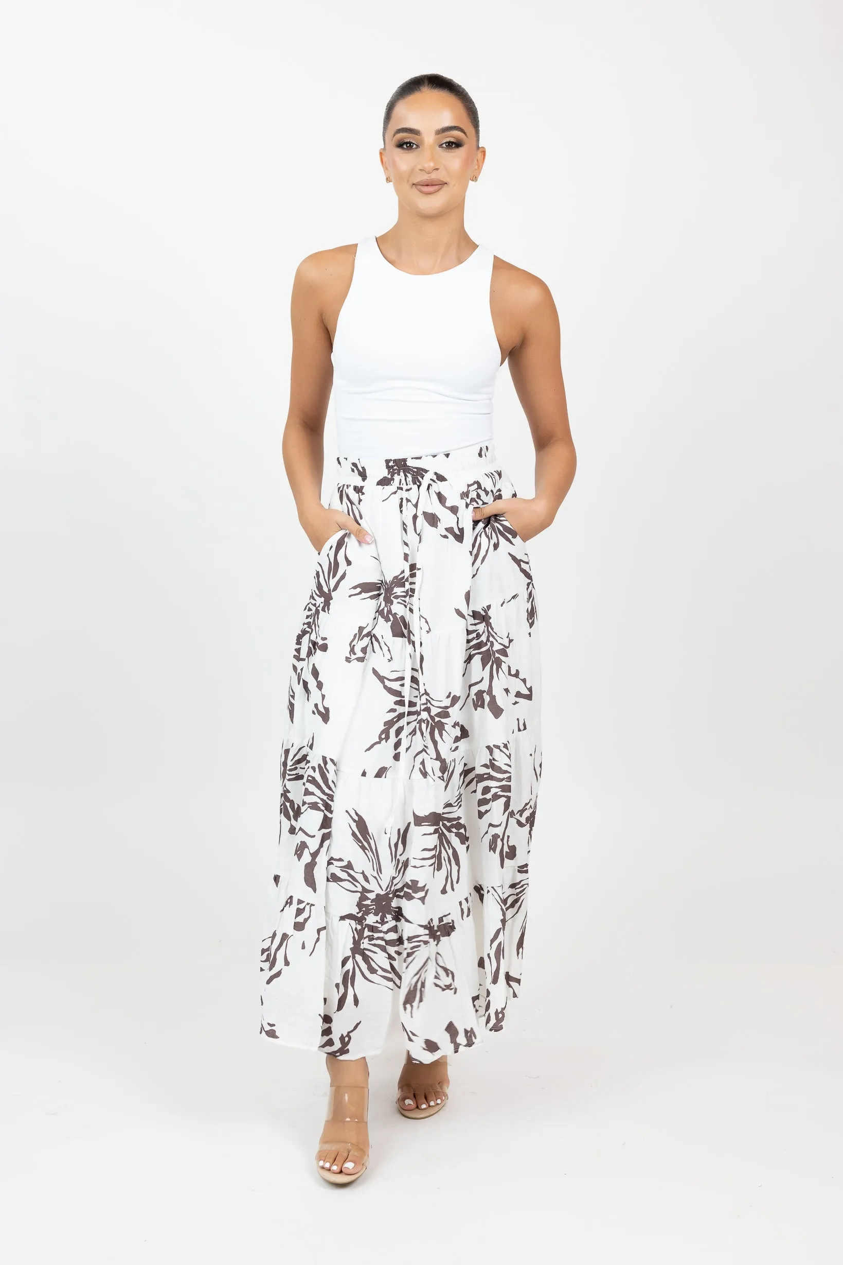 Stem Maxi Skirt