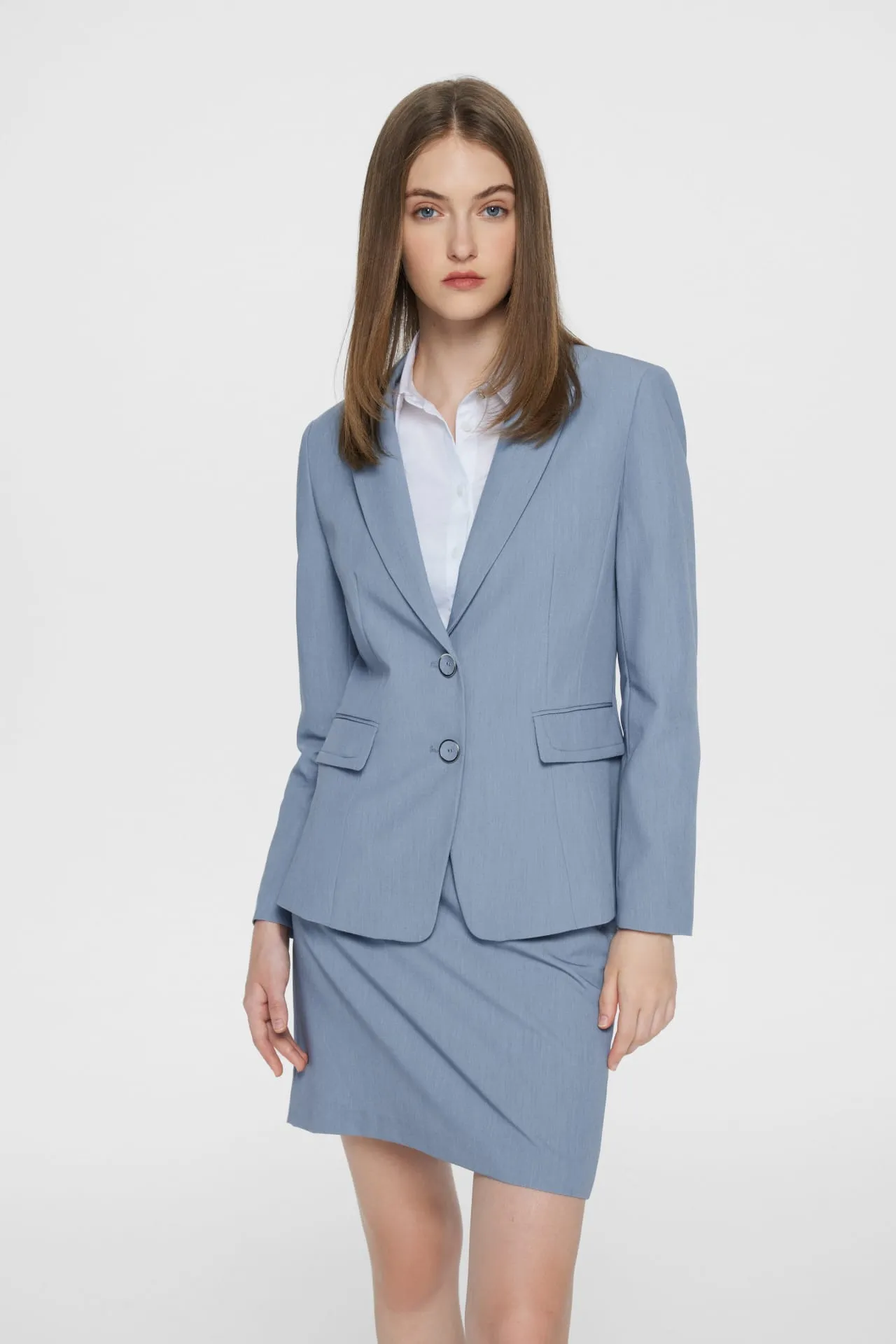 Uma UV Protection Soft Touch Stretchable Twill Suit Blazer