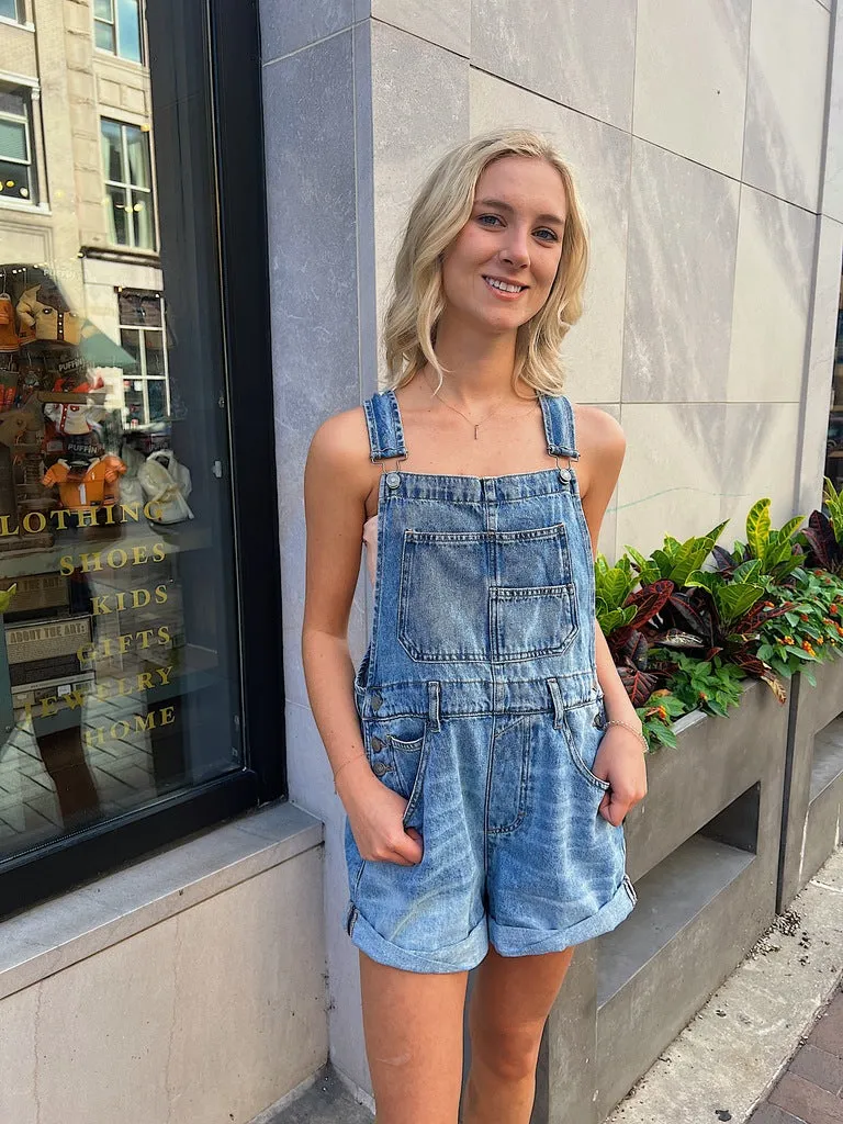 We The Free Ziggy Denim Shortalls